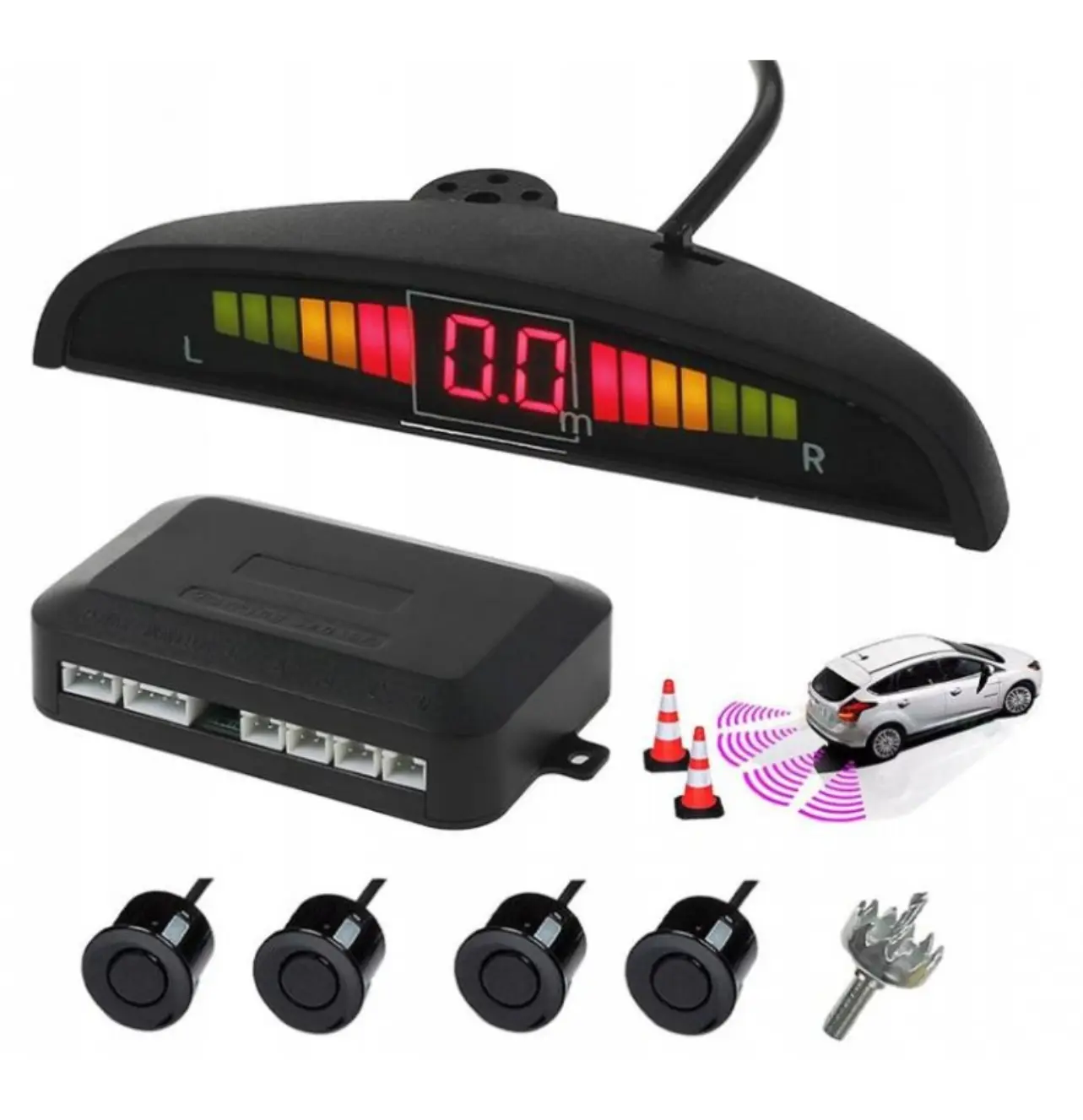 Парктронік для авто з дисплеєм